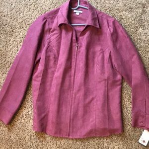 Purple Zip Up jacket